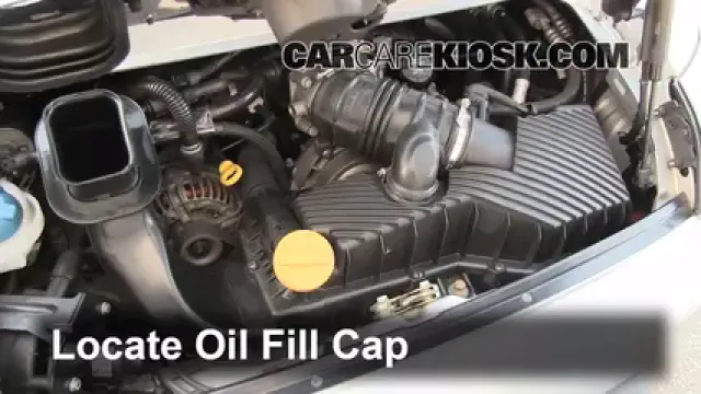 2000 Porsche 911 Carrera 4 3.4L 6 Cyl. Convertible Aceite Agregar aceite